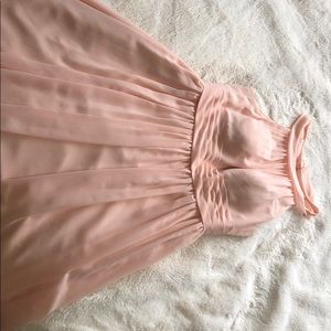 Azazie size 8 blush pink dress